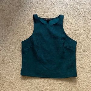 2 for $15 / Emerald green crop top